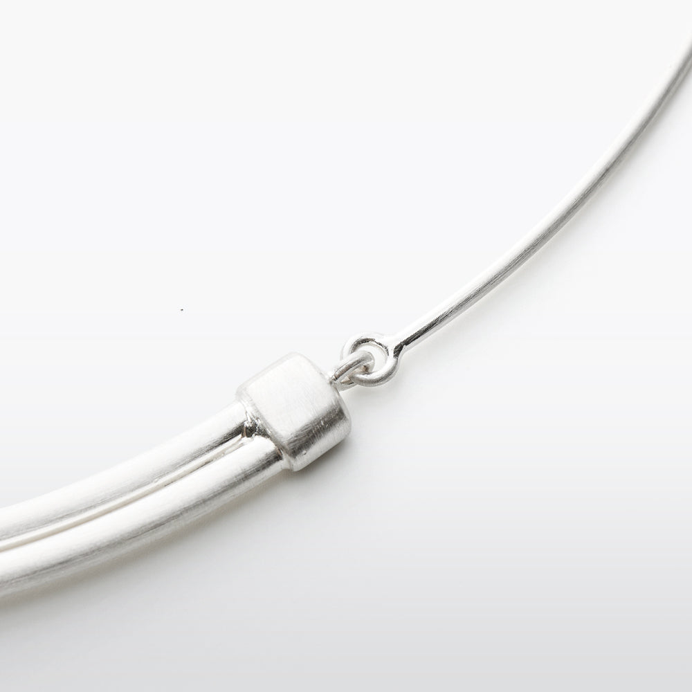 Butterfly Sterling Silver Twin Necklace