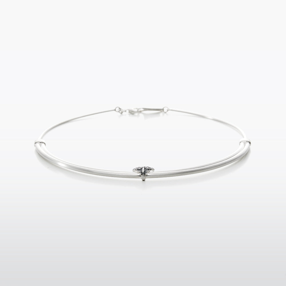 Butterfly Sterling Silver Twin Necklace