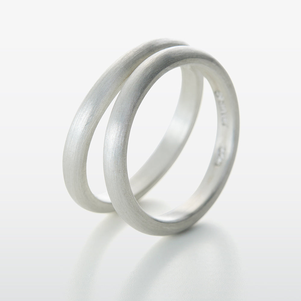 Pain Silver 3mm Ring