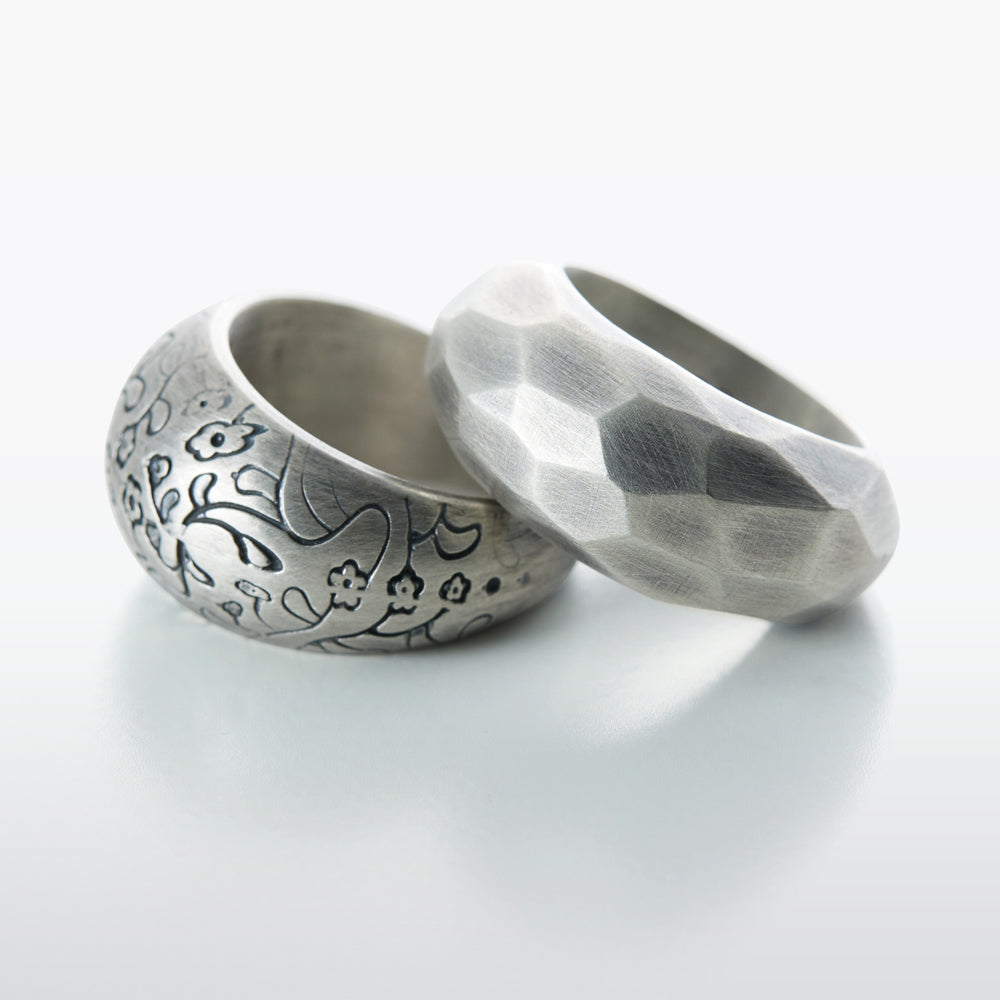 Honeysuckle Silver Ring